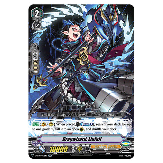Cardfight!! Vanguard - Phantom Dragon Aeon - Dragwizard, Liafail (RR) V-BT10/017