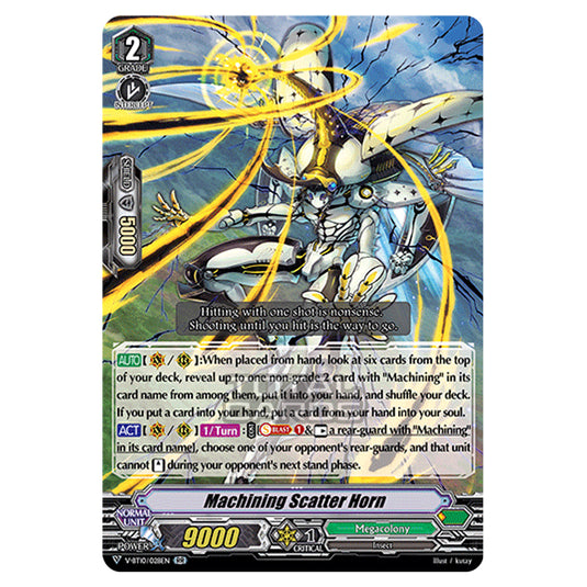 Cardfight!! Vanguard - Phantom Dragon Aeon - Machining Scatter Horn (RR) V-BT10/028