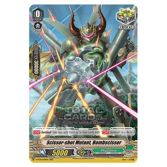 Cardfight!! Vanguard - Phantom Dragon Aeon - Scissor-shot Mutant, Bombscissor (RR) V-BT10/029