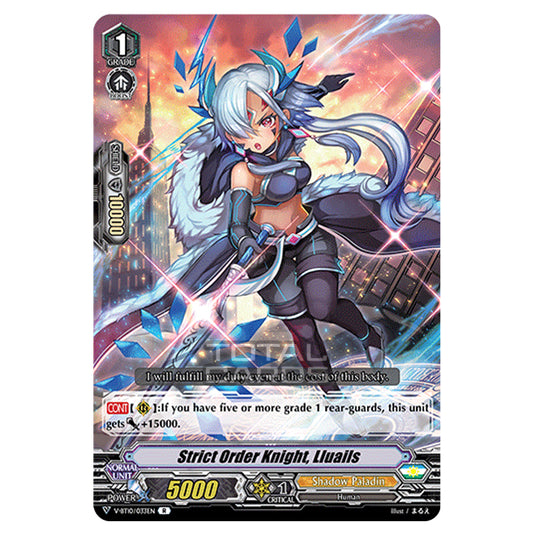 Cardfight!! Vanguard - Phantom Dragon Aeon - Strict Order Knight, Lluails (R) V-BT10/033