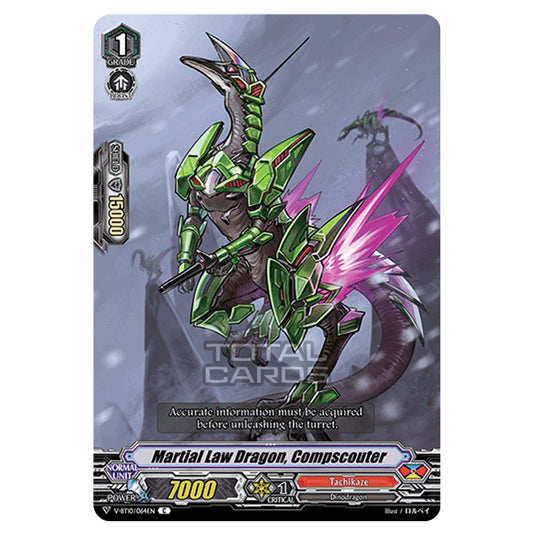 Cardfight!! Vanguard - Phantom Dragon Aeon - Martial Law Dragon, Compscouter (C) V-BT10/064