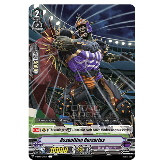 Cardfight!! Vanguard - Phantom Dragon Aeon - Assaulting Barvarius (C) V-BT10/071