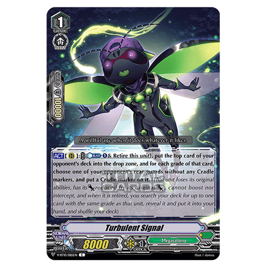 Cardfight!! Vanguard - Phantom Dragon Aeon - Turbulent Signal (C) V-BT10/085
