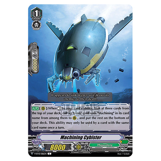 Cardfight!! Vanguard - Phantom Dragon Aeon - Machining Cybister (C) V-BT10/086