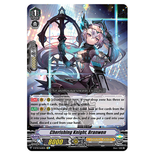 Cardfight!! Vanguard - Phantom Dragon Aeon - Cherishing Knight, Branwen (Re) V-BT10/Re:01
