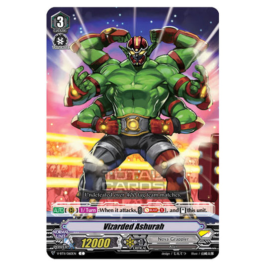 Cardfight!! Vanguard - Storm of the Blue Cavalry - Visarded Ashura (C) V-BT11/060