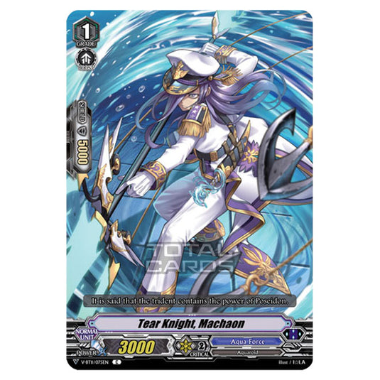 Cardfight!! Vanguard - Storm of the Blue Cavalry - Tear Knight, Machaon (C) V-BT11/075