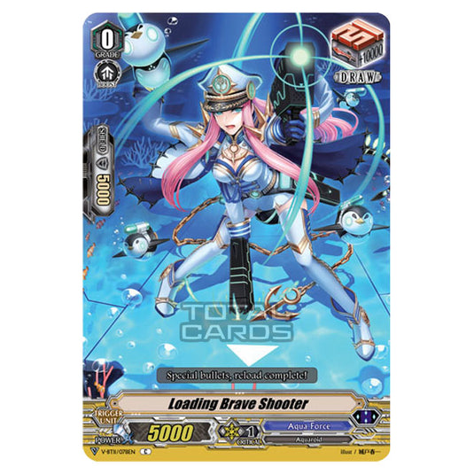 Cardfight!! Vanguard - Storm of the Blue Cavalry - Loading Bullet Brave Shooter (C) V-BT11/078