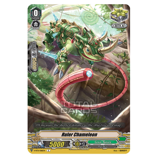 Cardfight!! Vanguard - Storm of the Blue Cavalry - Ruler Chameleon (C) V-BT11/086