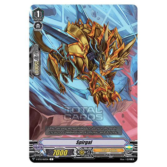 Cardfight!! Vanguard - Divine Lightning Radiance - Spirgal (C) V-BT12/063EN