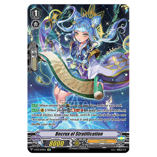 Cardfight!! Vanguard - Divine Lightning Radiance - Becrux of Stratification (SP) V-BT12/SP31EN