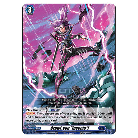 Cardfight!! Vanguard - D BT01 - Genesis of the Five Greats - Crawl, you "Insects"! (R) D-BT01/037
