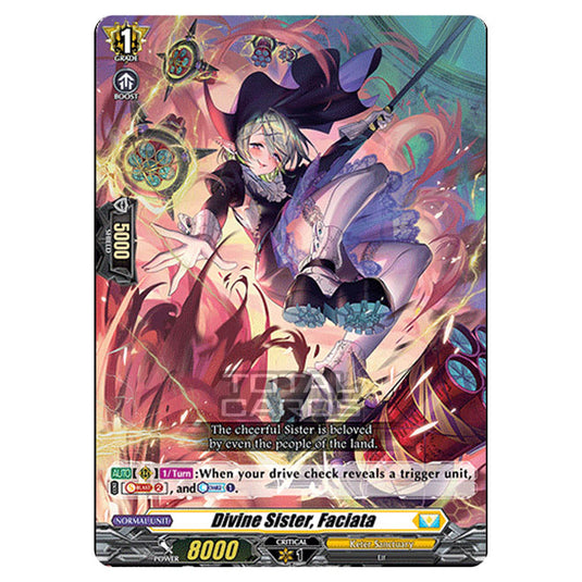 Cardfight!! Vanguard - D BT01 - Genesis of the Five Greats - Divine Sister, Faciata (R) D-BT01/048