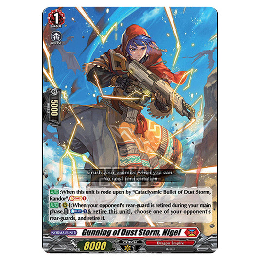Cardfight!! Vanguard - D BT01 - Genesis of the Five Greats - Gunning of Dust Storm, Nigel (C) D-BT01/060