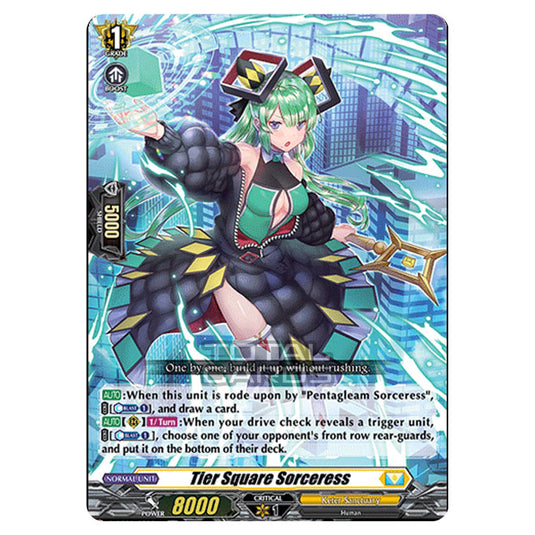 Cardfight!! Vanguard - D BT01 - Genesis of the Five Greats - Tier Square Sorceress (C) D-BT01/099
