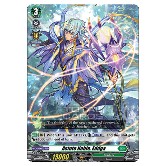 Cardfight!! Vanguard - D BT01 - Genesis of the Five Greats - Astute Noble, Eddga (C) D-BT01/108
