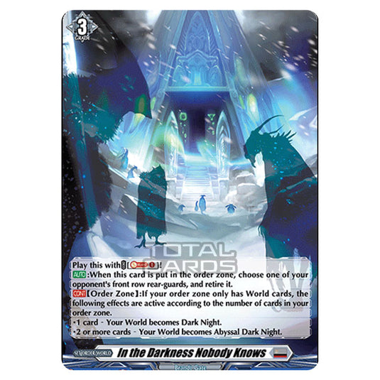 Cardfight!! Vanguard - D BT01 - Genesis of the Five Greats - In the Darkness Nobody Knows (H) D-BT01/H30