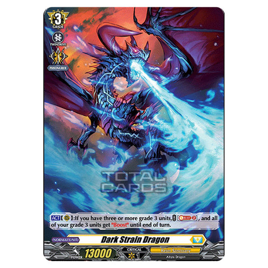 Cardfight!! Vanguard - D BT01 - Genesis of the Five Greats - Dark Strain Dragon (H) D-BT01/H31