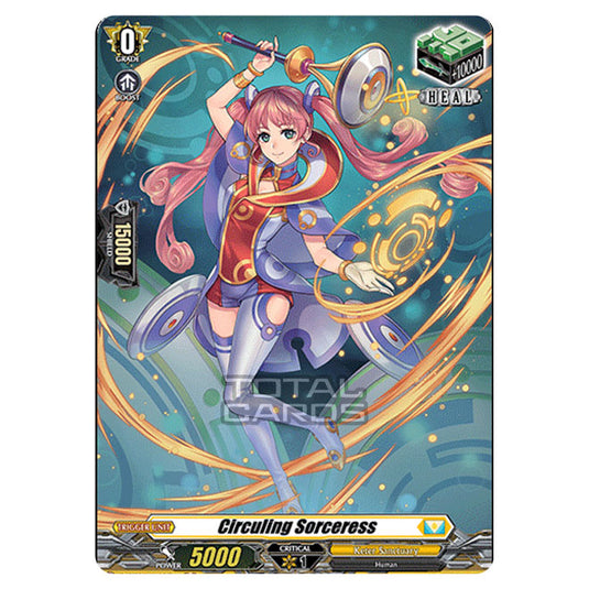 Cardfight!! Vanguard - D BT01 - Genesis of the Five Greats - Circuling Sorceress (H) D-BT01/H40