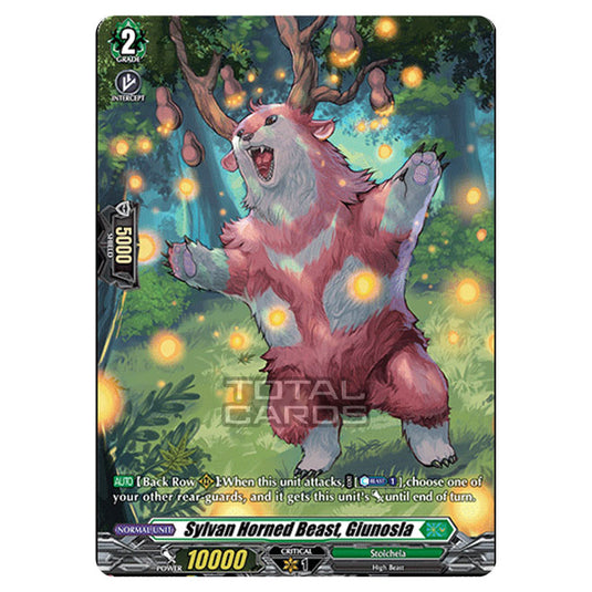 Cardfight!! Vanguard - D BT01 - Genesis of the Five Greats - Sylvan Horned Beast, Giunosla (SP) D-BT01/SP10