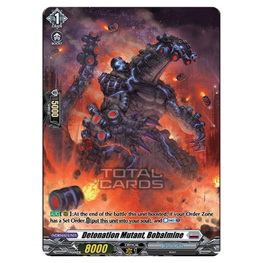 Cardfight!! Vanguard - D BT01 - Genesis of the Five Greats - Detonation Mutant, Bobalmine (SP) D-BT01/SP18
