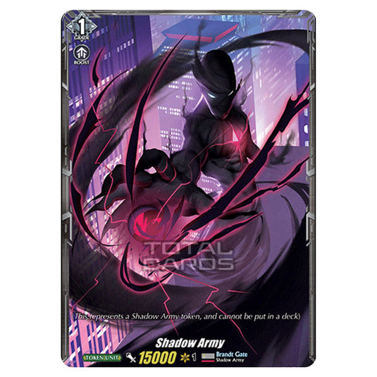Cardfight!! Vanguard - D BT01 - Genesis of the Five Greats - Shadow Army Token (DSR) D-BT01/T01