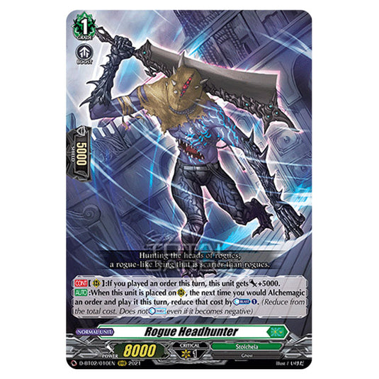 Cardfight!! Vanguard - A Brush with the Legends - Rogue Headhunter (RRR) D-BT02/010
