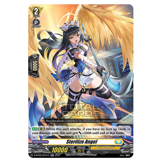 Cardfight!! Vanguard - A Brush with the Legends - Sterilize Angel (RR) D-BT02/021