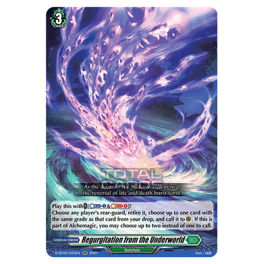 Cardfight!! Vanguard - A Brush with the Legends - Regurgitation from the Underworld (RR) D-BT02/024