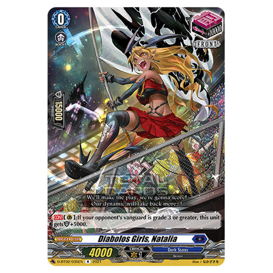 Cardfight!! Vanguard - A Brush with the Legends - Diabolos Girls, Natalia (R) D-BT02/035