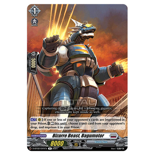 Cardfight!! Vanguard - A Brush with the Legends - Bizarre Beast, Bagumotor (R) D-BT02/041