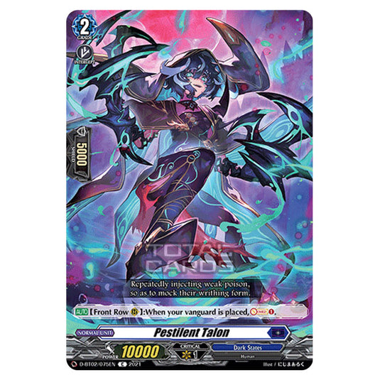 Cardfight!! Vanguard - A Brush with the Legends - Pestilent Talon (C) D-BT02/075