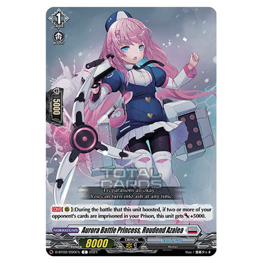 Cardfight!! Vanguard - A Brush with the Legends - Aurora Battle Princess, Roudend Azalea (C) D-BT02/090