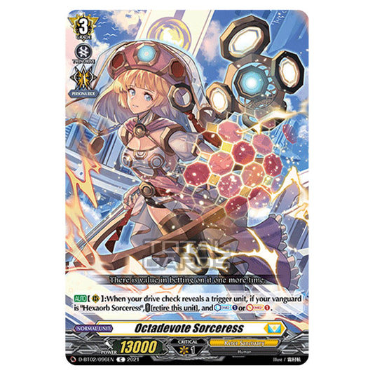 Cardfight!! Vanguard - A Brush with the Legends - Octadevote Sorceress (C) D-BT02/096