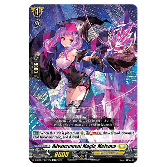 Cardfight!! Vanguard - A Brush with the Legends - Advancement Magic, Melcoco (C) D-BT02/102
