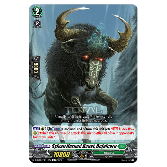 Cardfight!! Vanguard - A Brush with the Legends - Sylvan Horned Beast, Bojalcorn (C) D-BT02/111