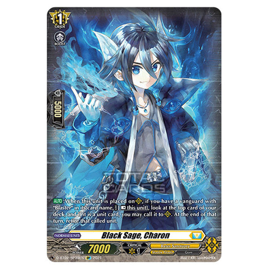 Cardfight!! Vanguard - A Brush with the Legends - Black Sage, Charon (SP) D-BT02/039SP