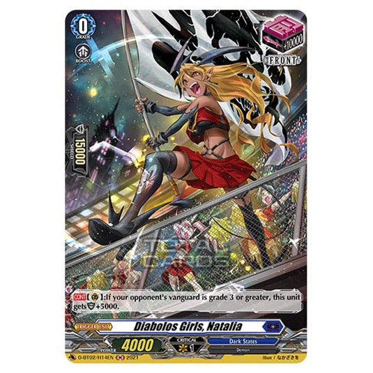 Cardfight!! Vanguard - A Brush with the Legends - Diabolos Girls, Natalia (H) D-BT02/14H