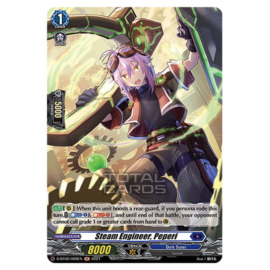 Cardfight!! Vanguard - A Brush with the Legends - Steam Engineer, Peperi (H) D-BT02/20H