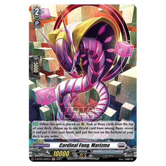 Cardfight!! Vanguard - A Brush with the Legends - Cardinal Fang, Marizma (H) D-BT02/22H