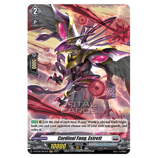 Cardfight!! Vanguard - A Brush with the Legends - Cardinal Fang, Estrett (H) D-BT02/27H