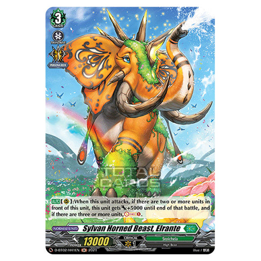 Cardfight!! Vanguard - A Brush with the Legends - Sylvan Horned Beast, Elrante (H) D-BT02/41H