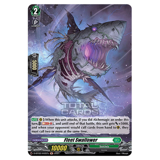 Cardfight!! Vanguard - A Brush with the Legends - Fleet Swallower (H) D-BT02/42H
