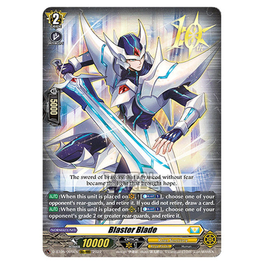Cardfight!! Vanguard - Triumphant Return of The Brave Heroes - Blaster Blade (10thRRR) D-BT05/005