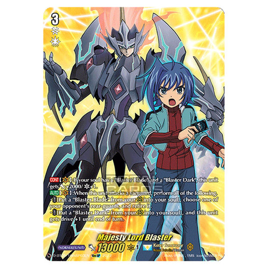 Cardfight!! Vanguard - Triumphant Return of The Brave Heroes - Majesty Lord Blaster (10thSP) D-BT05/10thSP03