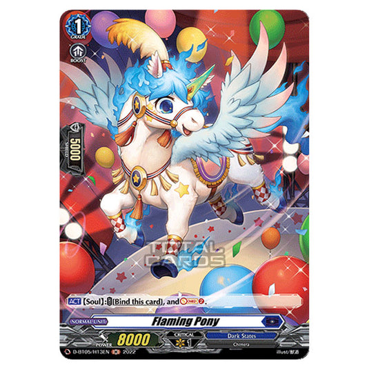 Cardfight!! Vanguard - Triumphant Return of The Brave Heroes - Flaming Pony (H) D-BT05/H13