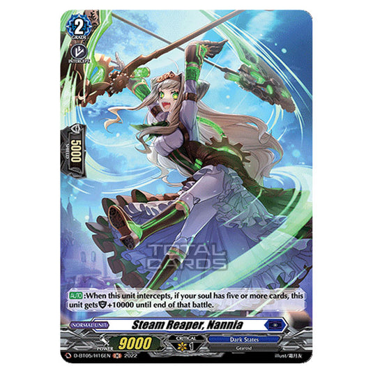 Cardfight!! Vanguard - Triumphant Return of The Brave Heroes - Steam Reaper, Nannia (H) D-BT05/H16