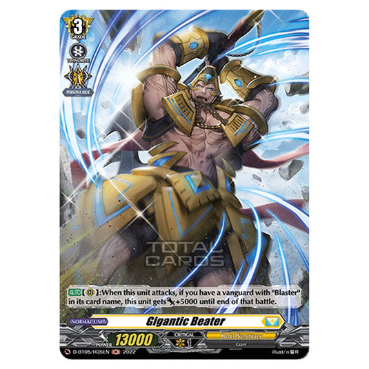 Cardfight!! Vanguard - Triumphant Return of The Brave Heroes - Gigantech Beater (H) D-BT05/H35
