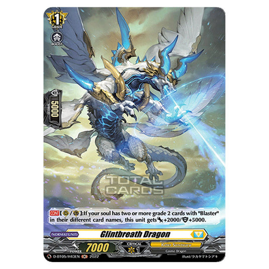 Cardfight!! Vanguard - Triumphant Return of The Brave Heroes - Glintbreath Dragon (H) D-BT05/H43