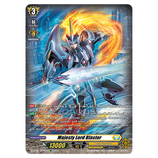 Cardfight!! Vanguard - Triumphant Return of The Brave Heroes - Majesty Lord Blaster (SP) D-BT05/SP04